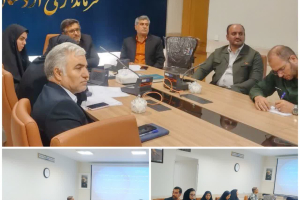 برگزاری جلسه کارگروه تخصصی سلامت و امنیت غذایی شهرستان اردستان